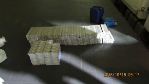 Sulaikyta cigarečių kontrabanda