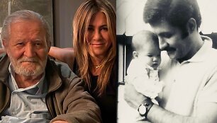 Jennifer Aniston ir Johnas Anistonas
