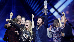 Nyderlandų atstovas Duncanas Laurence'as, nugalėjęs &bdquo;Eurovizijoje&ldquo;