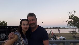 Eduaro &Scaron;lekys Gimenez ir Monika Parniauskaitė