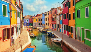 Buranas – spalvingiausia sala Venecijoje, o gal ir visame pasaulyje