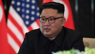 D.Trumpo ir Kim Jong Uno susitikimo emocingos akimirkos