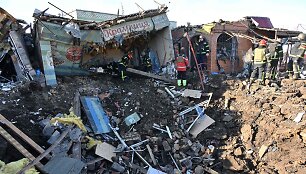 &Scaron;įryt Rusijos pajėgos atakavo turgavietę, žuvo dvi moterys