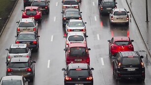 &bdquo;Kalėdų kar&scaron;tinė: Vilnių sukaustė automobilių spūstys&ldquo;