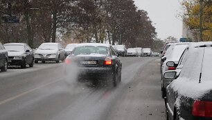Pirmasis sniegas Vilniuje