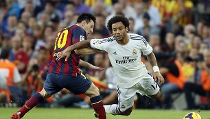 Marcelo ir Barcelona s Lionelis Messi