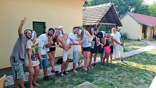 Europos savanorių tarnybos Kroatijoje metu