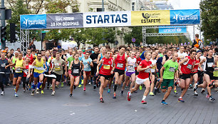 „Danske Bank Vilniaus maratono“ akimirka