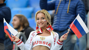 Rusijos futbolo sirgalė