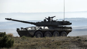 NATO pratybų momentas