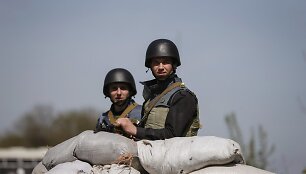Ukrainos kariai budi netoli Slovjansko