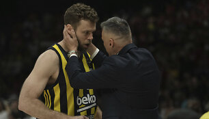 &Scaron;arūnas Jasikevičius ir Nicolo Melli