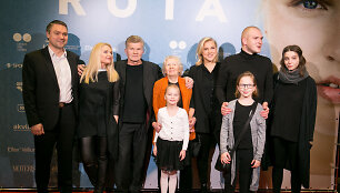 Rūta Meilutytė su &scaron;eima