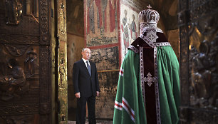 Vladimiras Putinas pas rusų stačiatikių patriarchą Kirilą