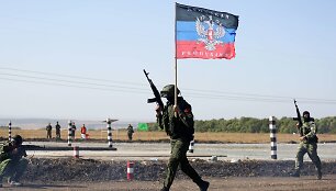 Prorusi&scaron;ki separatistai prie Torezo miestelio