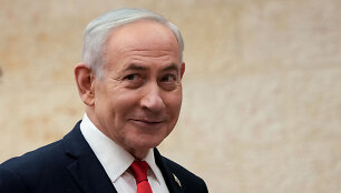 Benjaminas Netanyahu / OHAD ZWIGENBERG / AFP