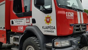 &Scaron;ventėje dalyvauja ir Klaipėdos ugniagesiai