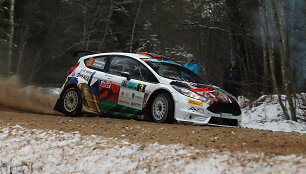 Bandomasis &bdquo;Rally Liepaja 2015&ldquo; greičio ruožas