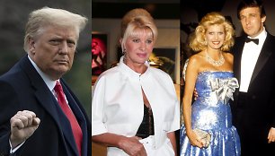 Donaldas Tumpas ir Ivana Trump