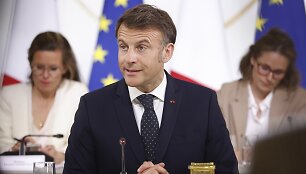 Emmanuelis Macronas / Mohammed Badra / AP