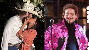 Post Malone su mylimąja Christy