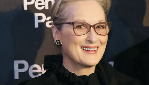 Meryl Streep per filmo „Valstybės paslaptis“ pristatymą Prancūzijoje