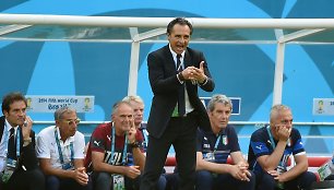 Italijos futbolo rinktinės treneris Cesare Prandelli