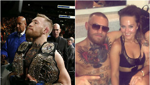 Conoras McGregoras su mergina
