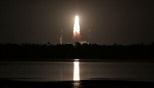 Indijos raketos &bdquo;Polar Satellite Launch Vehicle&ldquo; startas
