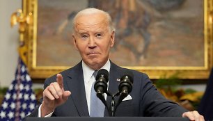 JAV prezidentas Joe Bidenas / Ken Cedeno / REUTERS