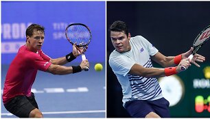 Ričardas Berankis ir Milo&scaron;as Raoničius