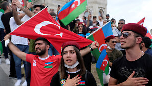 Azerai per protestą Stambule