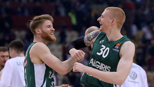 Eurolygos rungtynėse Pirėjuje „Žalgiris“ įveikė „Olympiakos“ 72:68.