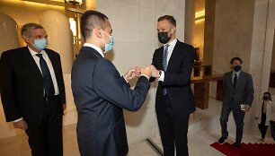 Gabrielius Landsbergis ir Luigi Di Maio