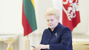 Prezidentė Dalia Grybauskaitė priimė teisėjų priesaikas