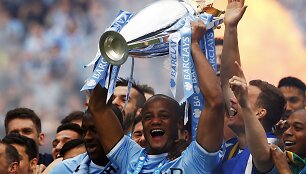 "Manchester City" tapo Anglijos čempionu