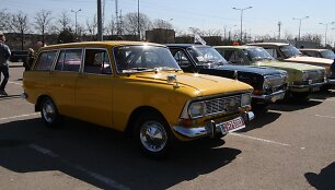 &Scaron;iauliuose pilna sovietinės technikos ir milicininkų
