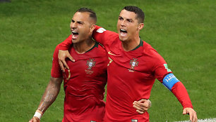 Ricardo Quaresma ir Cristiano Ronaldo