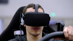 Virtualios realybės akiniai „Oculus Rift“