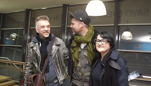 Andrius Mamontovas, Juozas Statkevičius ir Dalia Ibelhauptaitė 