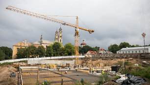 „Misionierių sodų“ projekto statybos