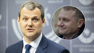 Gintautas Paluckas ir verslininkas Darijus Vilčinskas
