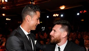 Cristiano Ronaldo ir Lionelis Messi