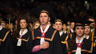 LSMU diplomų įteikimo i&scaron;kilmės