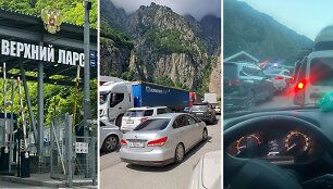 Auk&scaron;tutinio Larso pasienio punktas Rusijoje