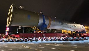 Rekordinio dydžio krovinys Klaipėdos uoste 
