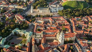 Vilnius iš paukščio skrydžio