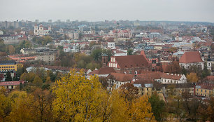 Vilniaus panorama nuo Trijų kryžių kalno