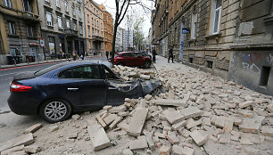 Žemės drebėjimo padariniai Zagrebe