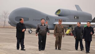 Naujasis &Scaron;iaurės Korėjos žvalgybinis orlaivis ir Kim Jong Unas